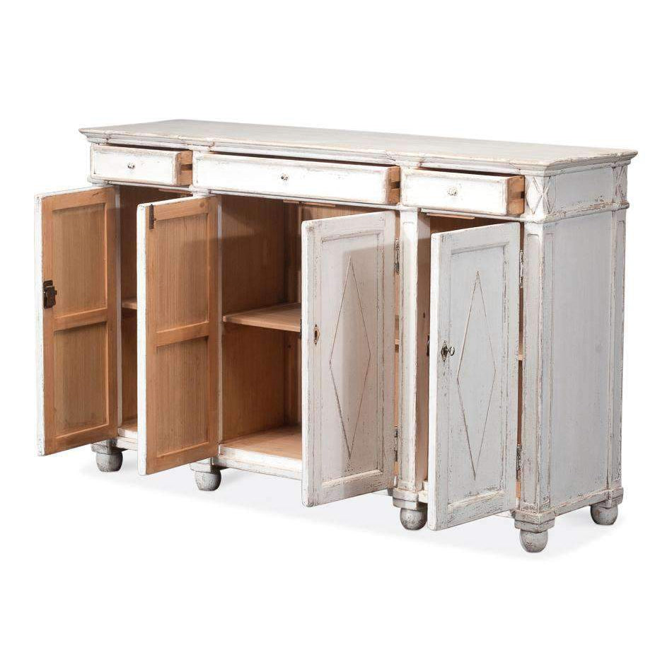 Diamond Wall Cabinet-SARREID-SARREID-40121-Sideboards & Credenzas-2-France and Son