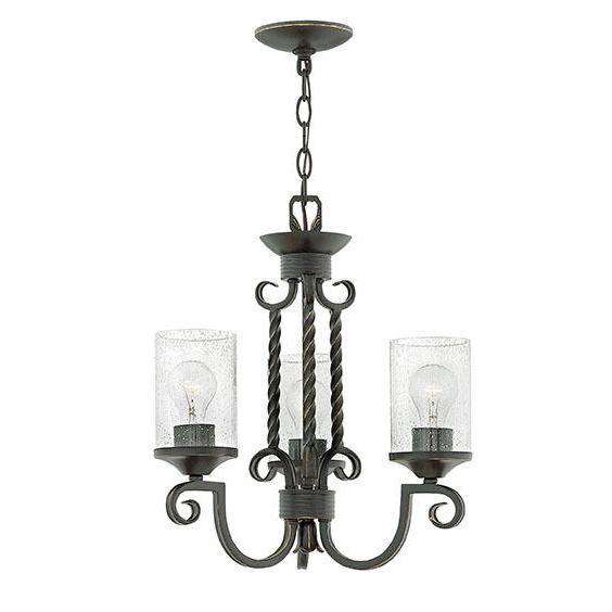 Casa Chandelier Olde Black With Clear Seedy-Hinkley Lighting-HINKLEY-4013OL-CL-Chandeliers-1-France and Son