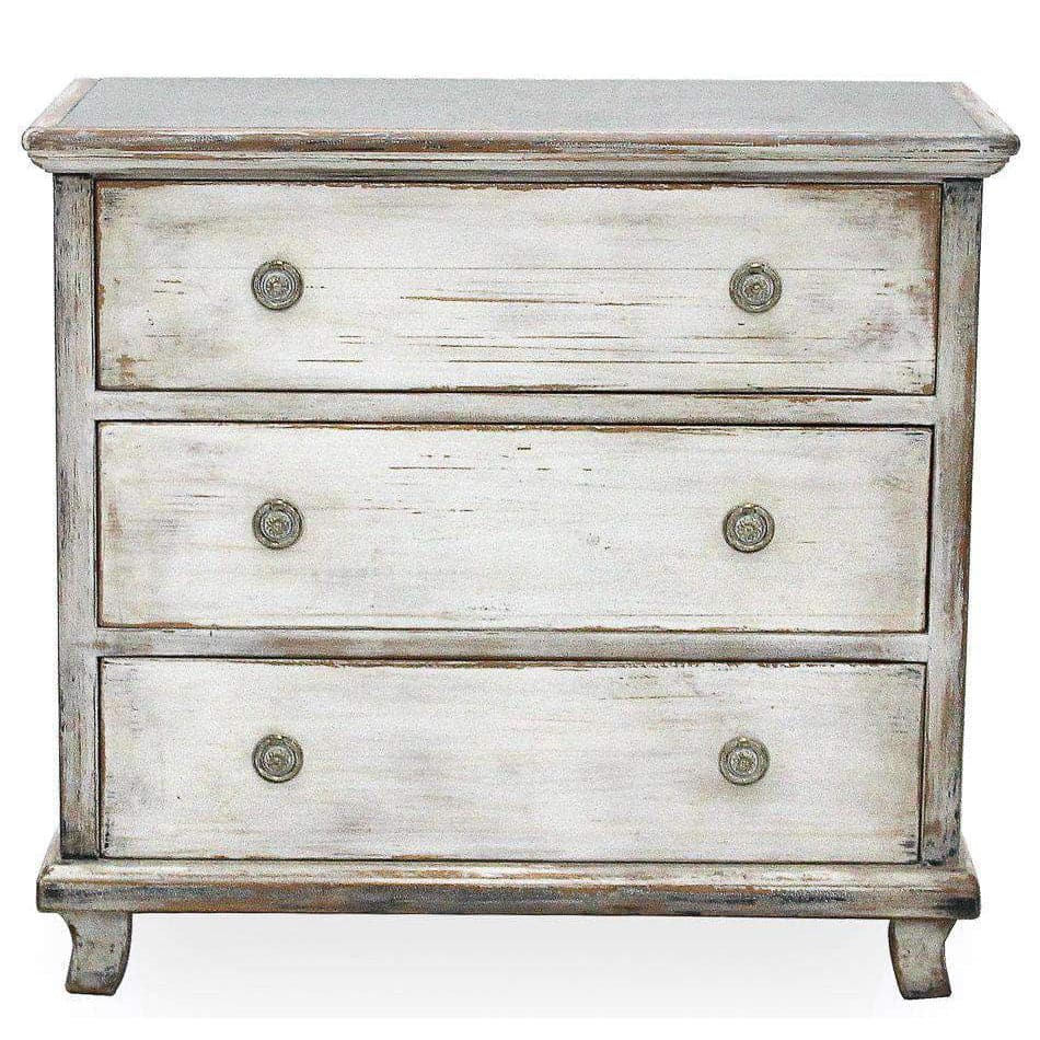 Charming Continent Painted Cabinet-SARREID-SARREID-40235-Nightstands-2-France and Son