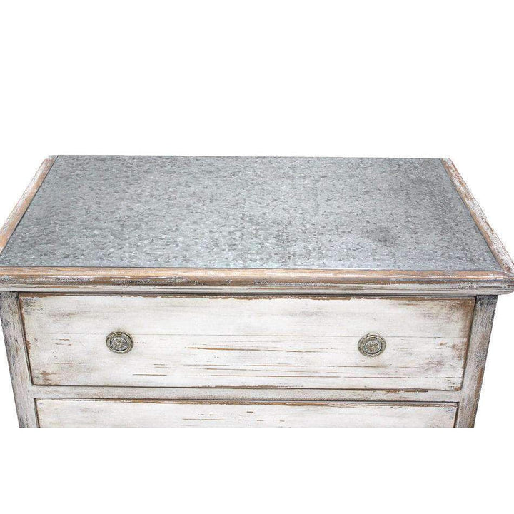 Charming Continent Painted Cabinet-SARREID-SARREID-40235-Nightstands-3-France and Son