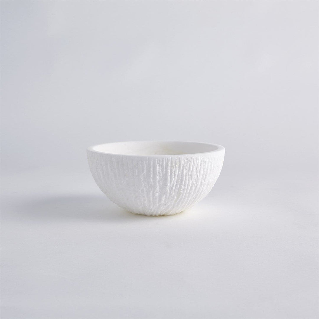 Chiseled Alabaster Bowl-Global Views-GVSA-7.30146-DecorMedium-4-France and Son