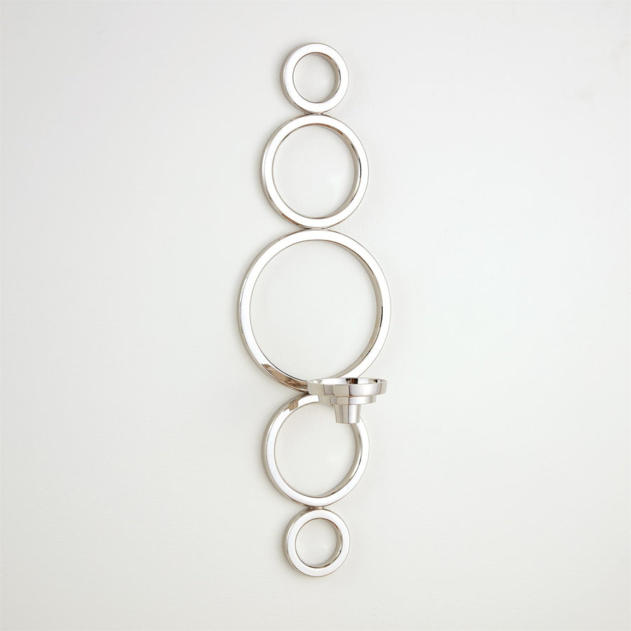 Progressive Ring Sconce-Global Views-GVSA-9.90319-Wall LightingNickel-1-France and Son