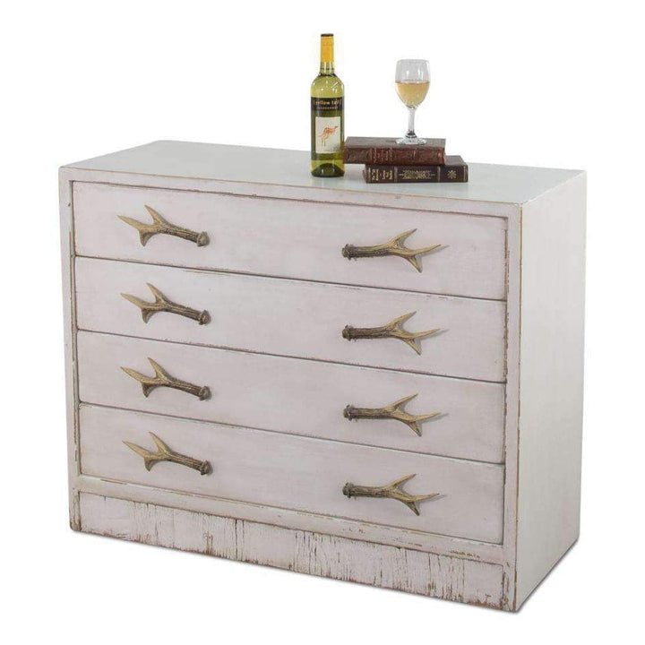 Beach House Antlers Cabinet-SARREID-SARREID-40753-Sideboards & Credenzas-4-France and Son