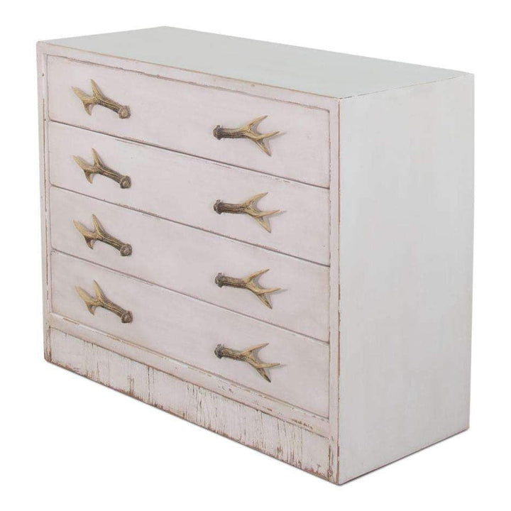 Beach House Antlers Cabinet-SARREID-SARREID-40753-Sideboards & Credenzas-2-France and Son