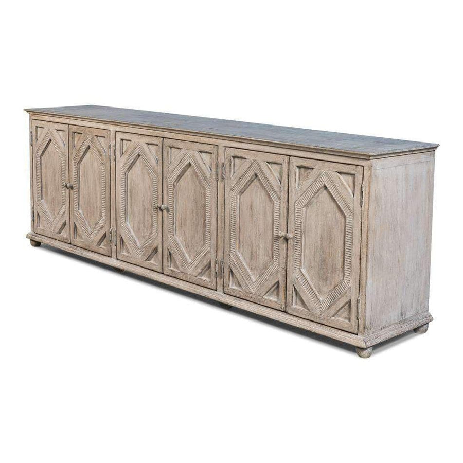 Six Diamonds Sideboard-SARREID-SARREID-40763-Sideboards & Credenzas-1-France and Son