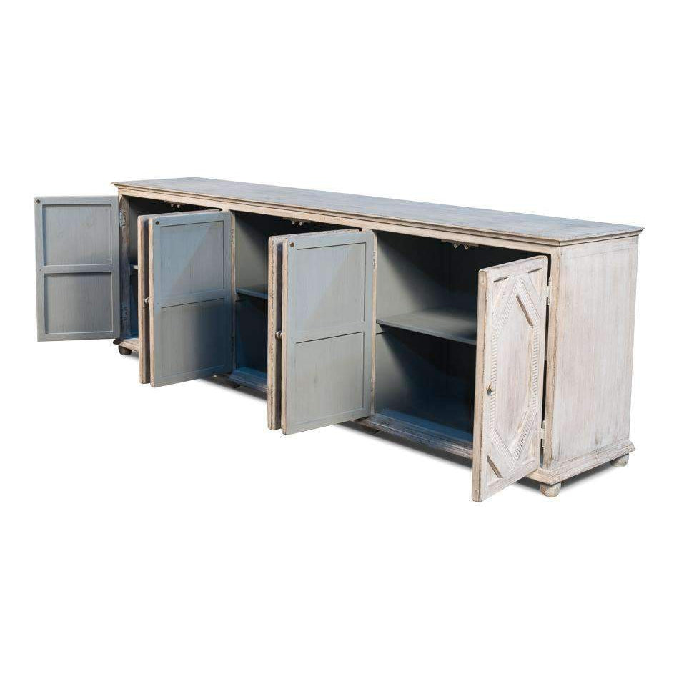 Six Diamonds Sideboard-SARREID-SARREID-40763-Sideboards & Credenzas-4-France and Son