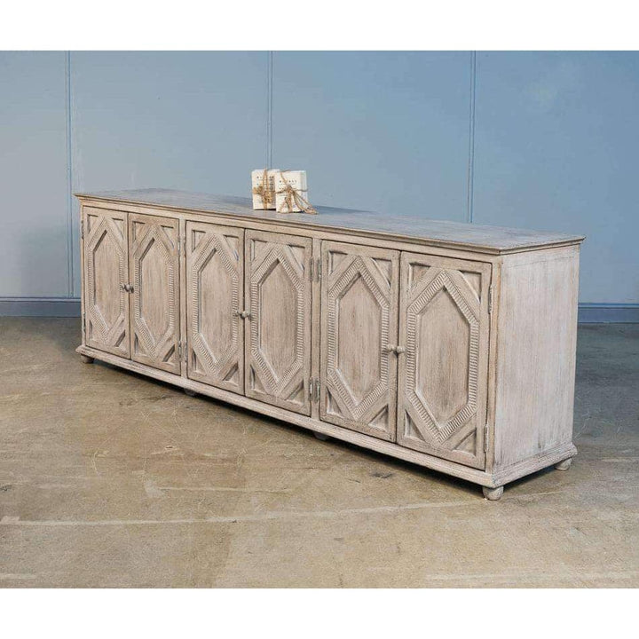 Six Diamonds Sideboard-SARREID-SARREID-40763-Sideboards & Credenzas-5-France and Son