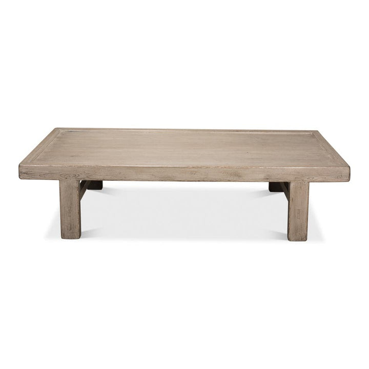 Large Wood Panel Coffee Table-SARREID-SARREID-40774-Coffee Tables-2-France and Son