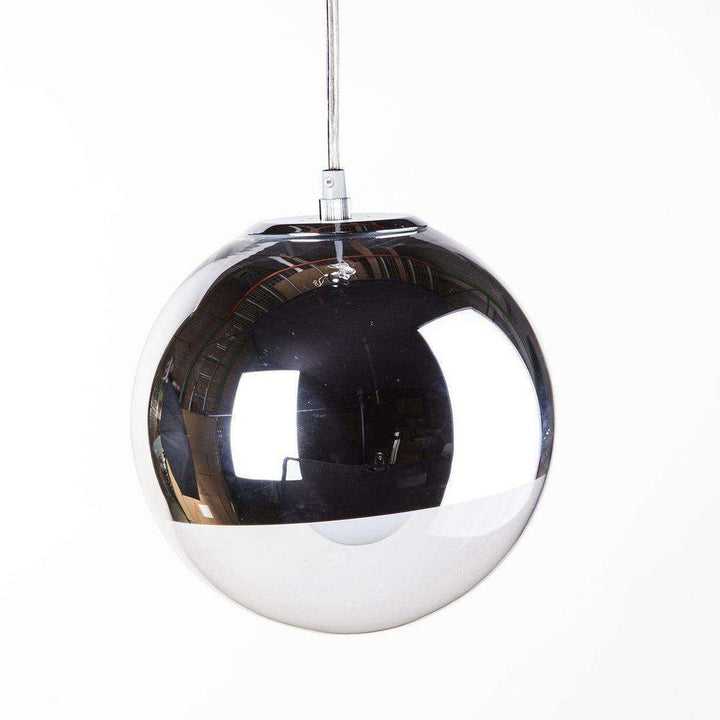 Mid-Century Modern Reproduction Mirror Ball Pendant Light 8'' Inspired by Tom Dixon