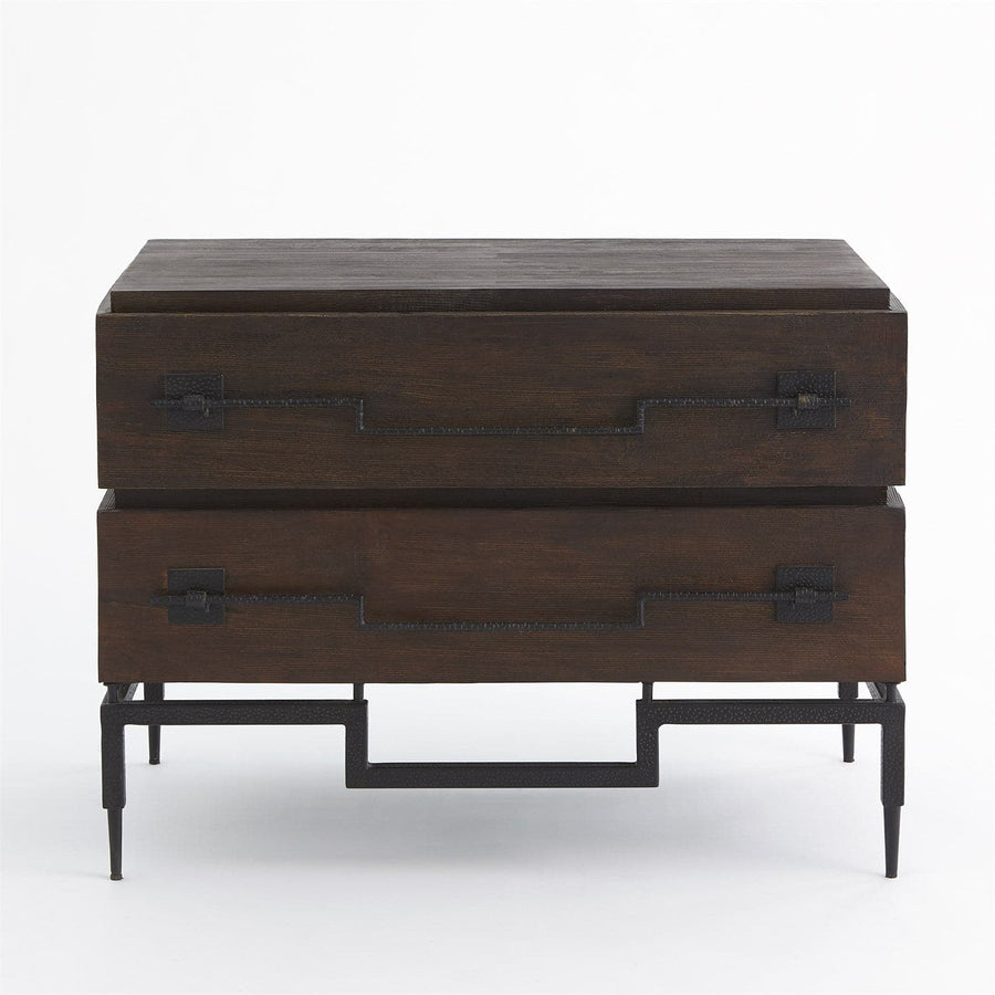 Scratch Two-Drawer Chest-Global Views-GVSA-9.91025-Bookcases & Cabinets-1-France and Son