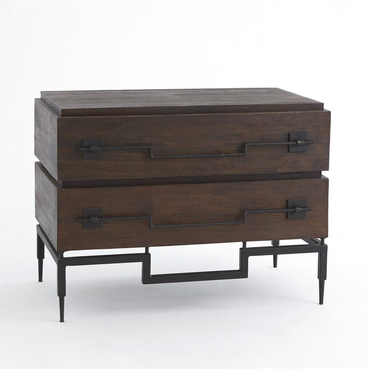 Scratch Two-Drawer Chest-Global Views-GVSA-9.91025-Bookcases & Cabinets-3-France and Son