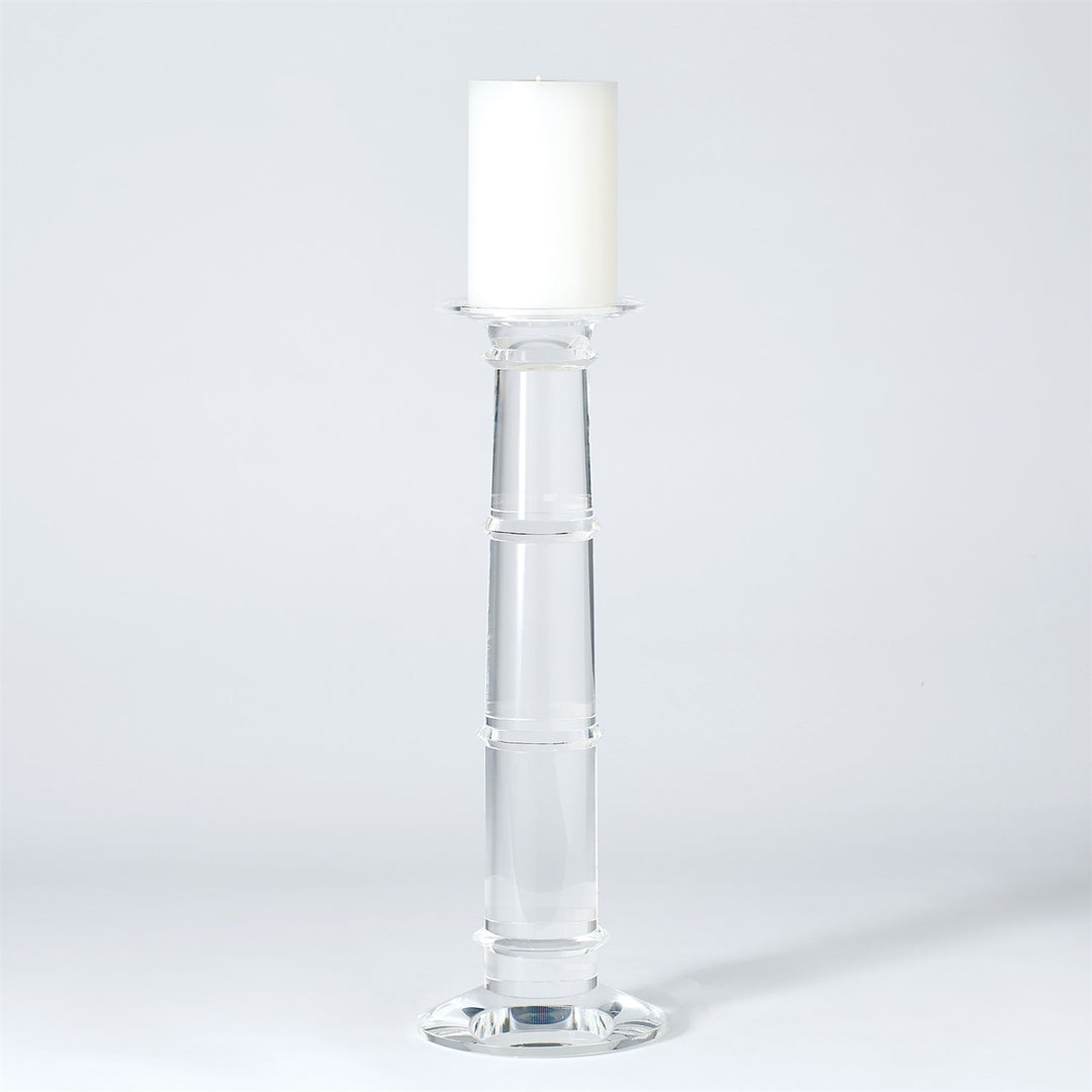 Ice Pillar Holder-Global Views-GVSA-8.81727-Candle HoldersLarge-2-France and Son