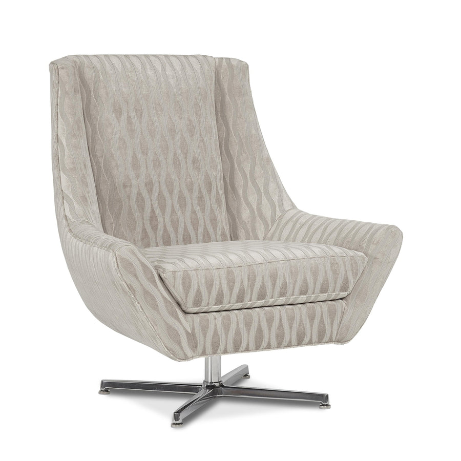 Jasper Swivel Chair-Precedent-Precedent-4113-C3-Lounge ChairsFabric-1-France and Son