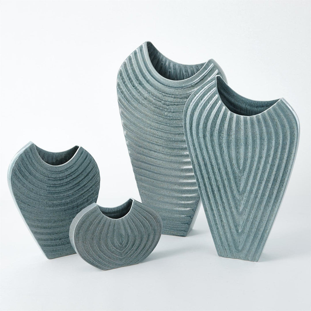 Ripple Vase-Azure-Global Views-GVSA-1.10569-Vases-2-France and Son