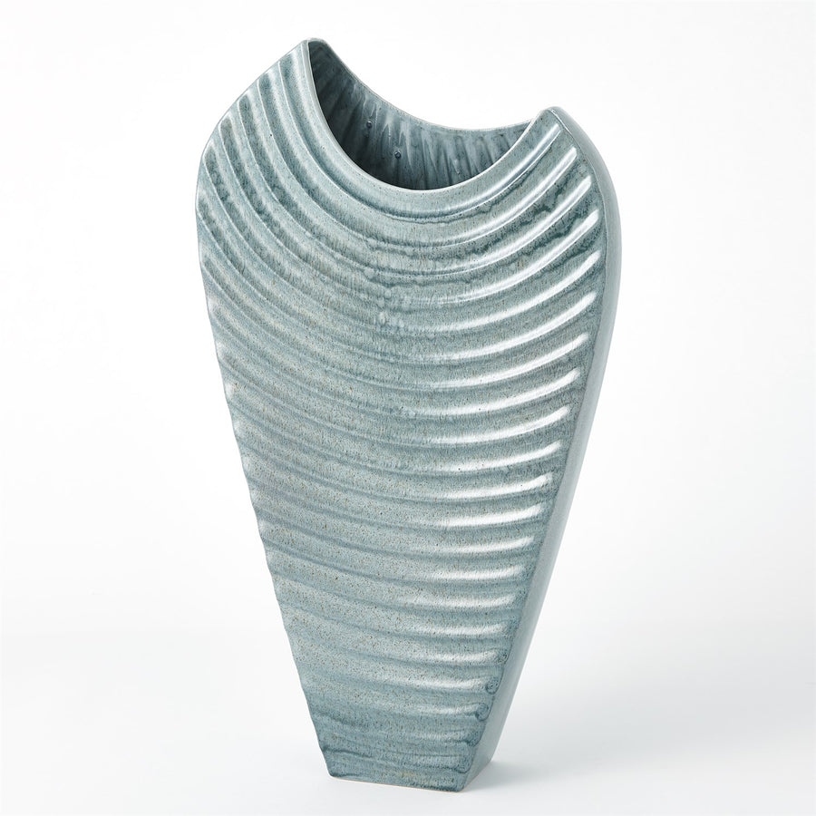 Ripple Vase - Azure-Global Views-GVSA-1.10566-Vases-1-France and Son