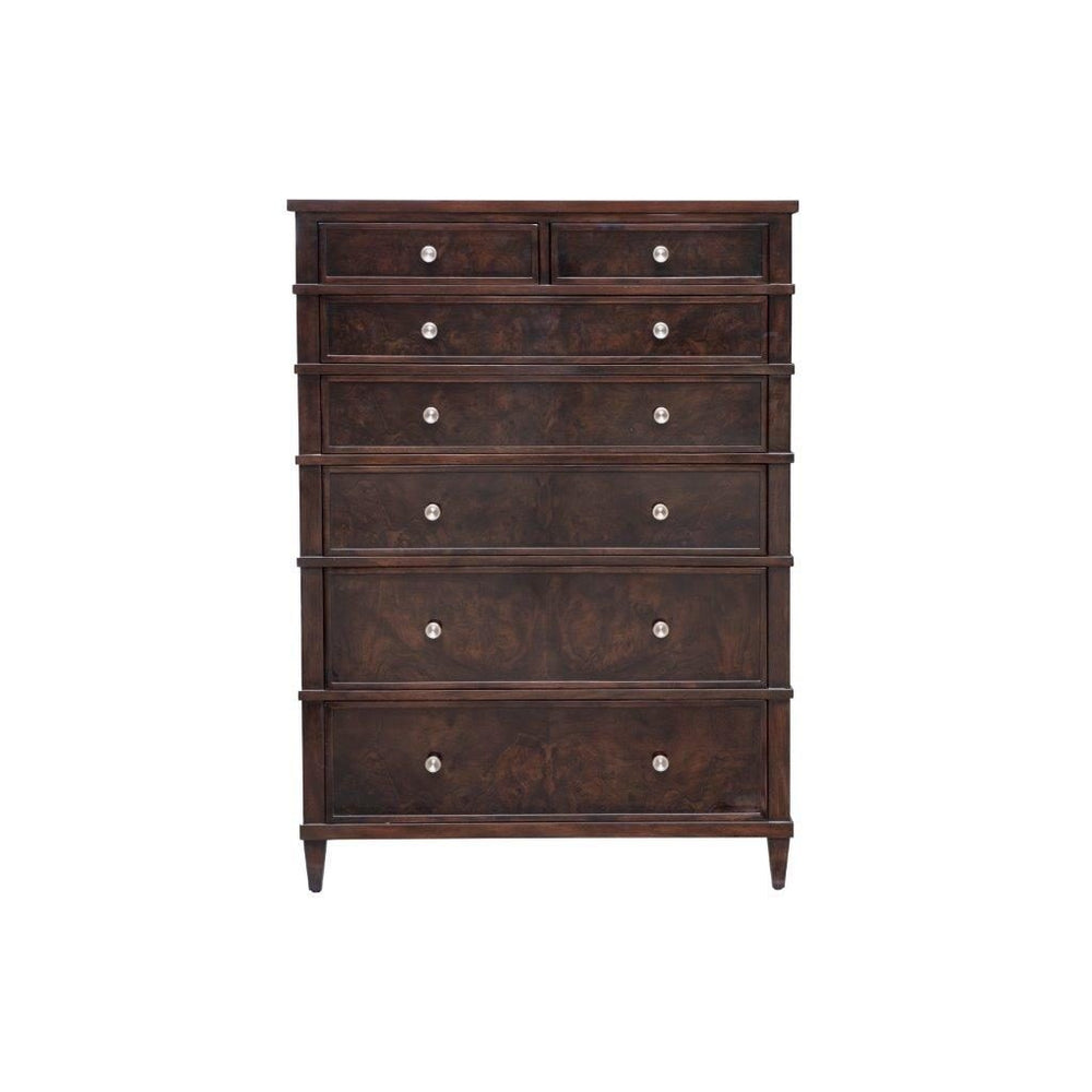 Degas Chest-Hickory White-HICW-415-31VB-DressersVuitton Brown-2-France and Son