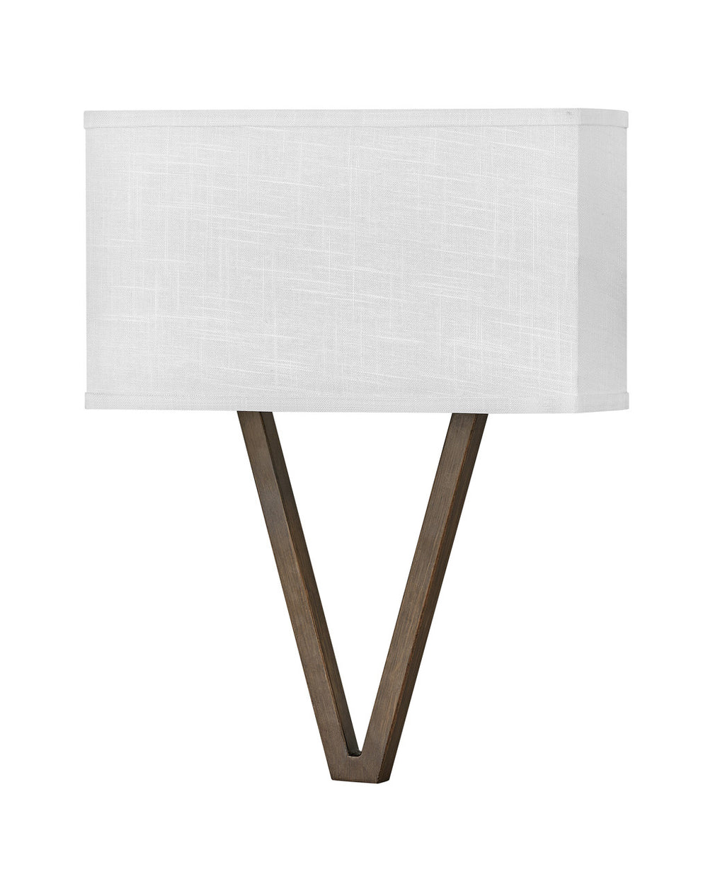 Vector Two Light Sconce-Hinkley Lighting-HINKLEY-41504WL-Outdoor Wall SconcesOff White Linen-2-France and Son