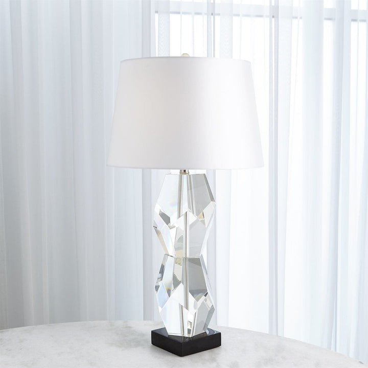 Facet Block Lamp - Double-Global Views-GVSA-8.82699-Table Lamps-4-France and Son