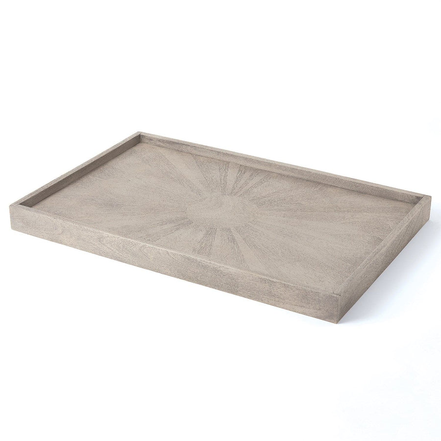 Driftwood Ottoman Tray-Global Views-GVSA-7.90841-TraysGrey Sandblasted-1-France and Son