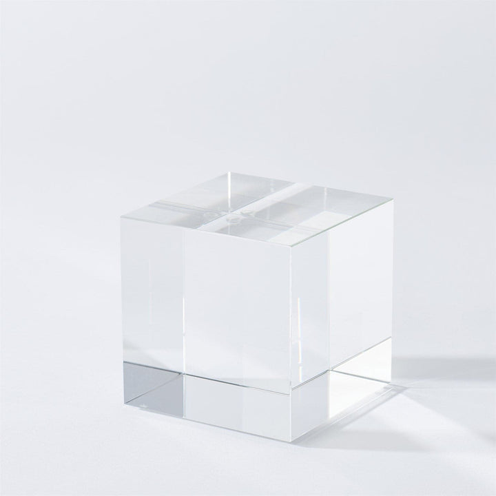 Crystal Cube Riser-Global Views-GVSA-8.81739-Decorative ObjectsSm-5-France and Son