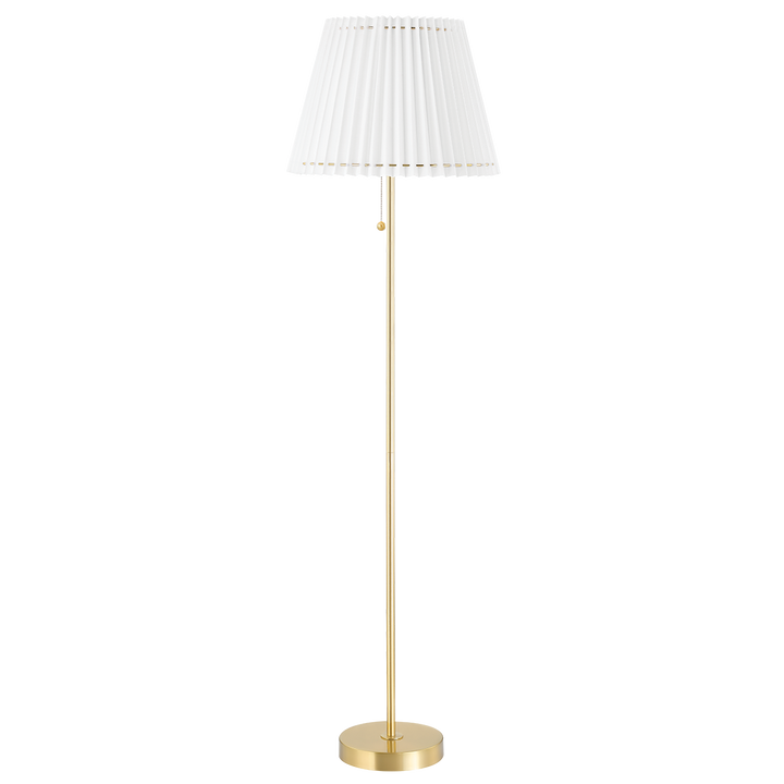 Demi 1 Light Floor Lamp-Mitzi-HVL-HL476401-AGB-Floor LampsAged Brass-1-France and Son