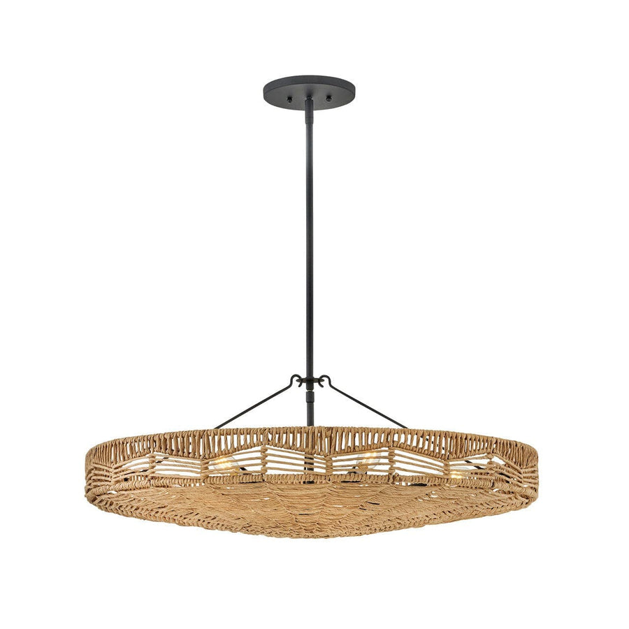 Ophelia Medium Convertible Pendant-Hinkley Lighting-HINKLEY-42303BK-NRF-Pendants-1-France and Son