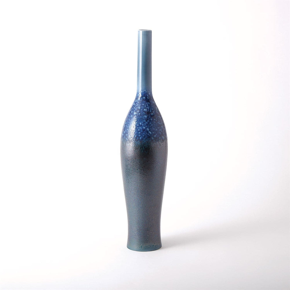 Sapphire Ombre Bottle - Lg-Global Views-GVSA-1.10554-Vases-2-France and Son