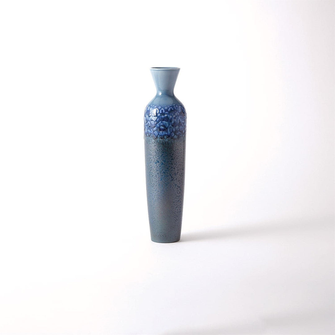 Sapphire Ombre Bottle-Global Views-GVSA-1.10557-VasesSmall-Sapphire Ombre Vase-4-France and Son