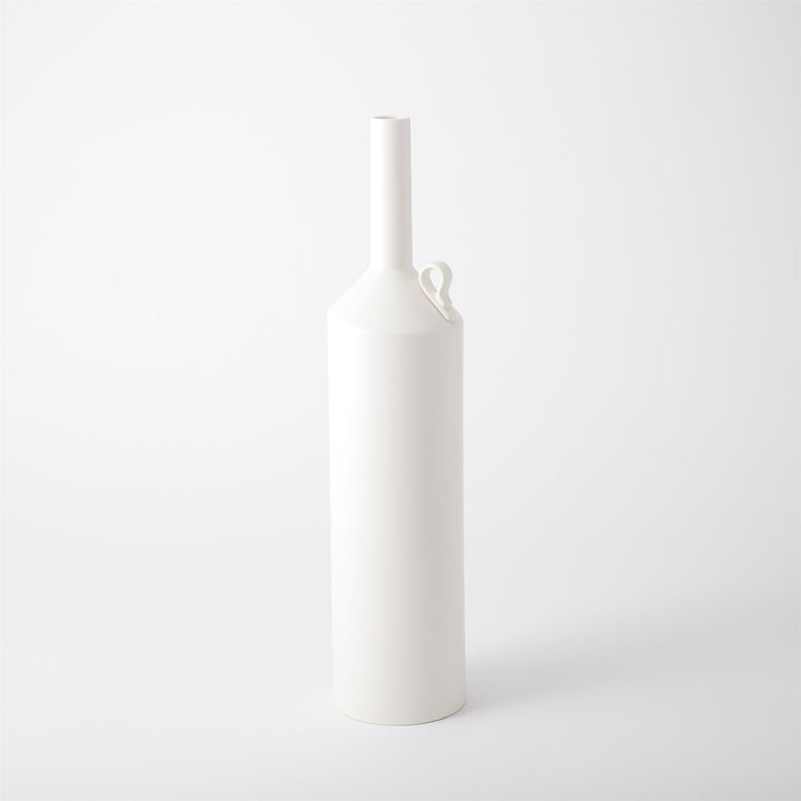 Metro Bottle-Global Views-GVSA-7.10253-VasesMatte White-XLarge-6-France and Son