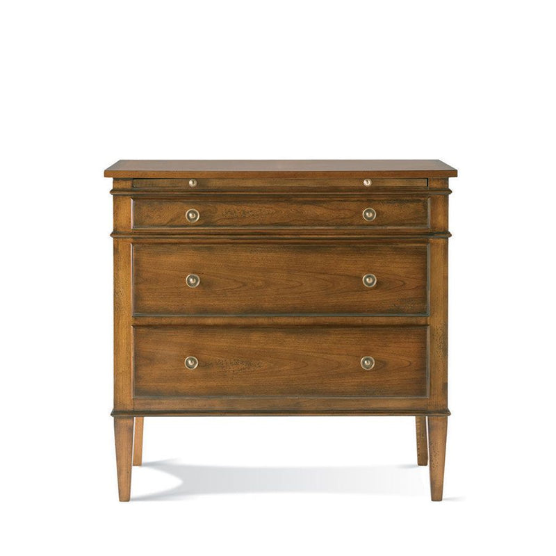 Bedside Chest-Hickory White-HICW-425-71-Nightstands-1-France and Son