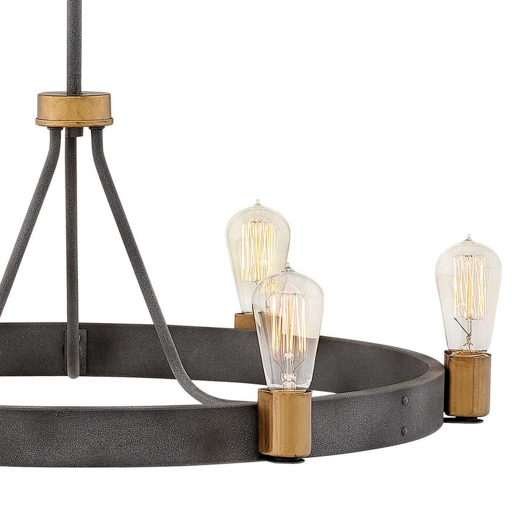 Chandelier Silas - Single Tier-Hinkley Lighting-HINKLEY-4268DZ-ChandeliersLarge-4-France and Son