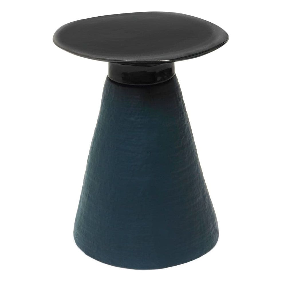 Conc Occasional Table-Oggetti-OGGETTI-43-CO7601/BLU-Side TablesMedium-Blue-2-France and Son