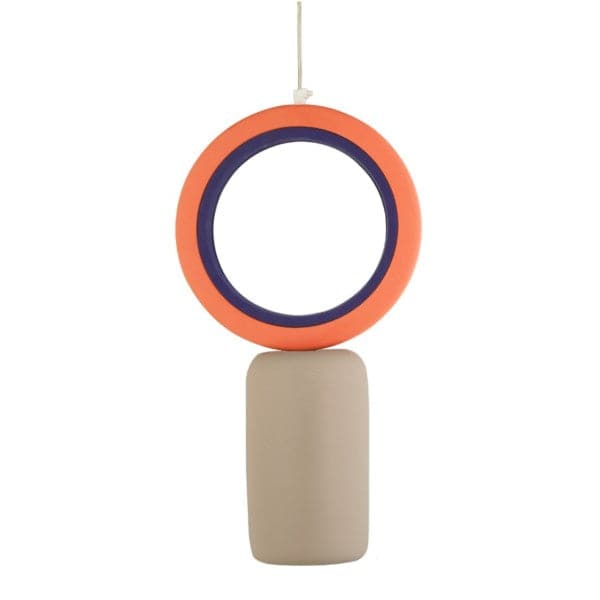 Pelota Suspension-Oggetti-OGGETTI-43-PE7504/GT-PendantsGray/Terracotta-1-France and Son