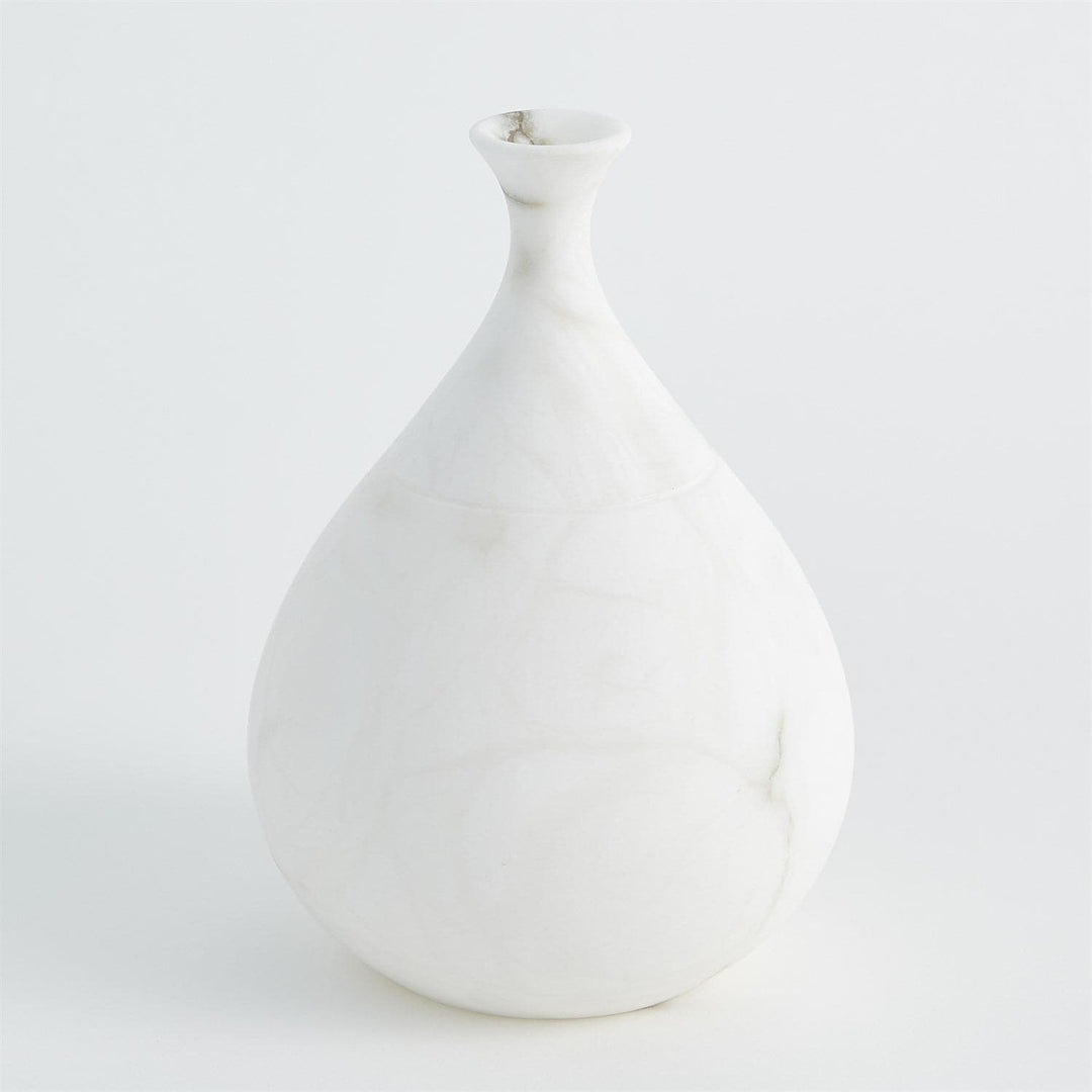 Alabaster Vase-Global Views-GVSA-3.31558-VasesTeardrop-3-France and Son