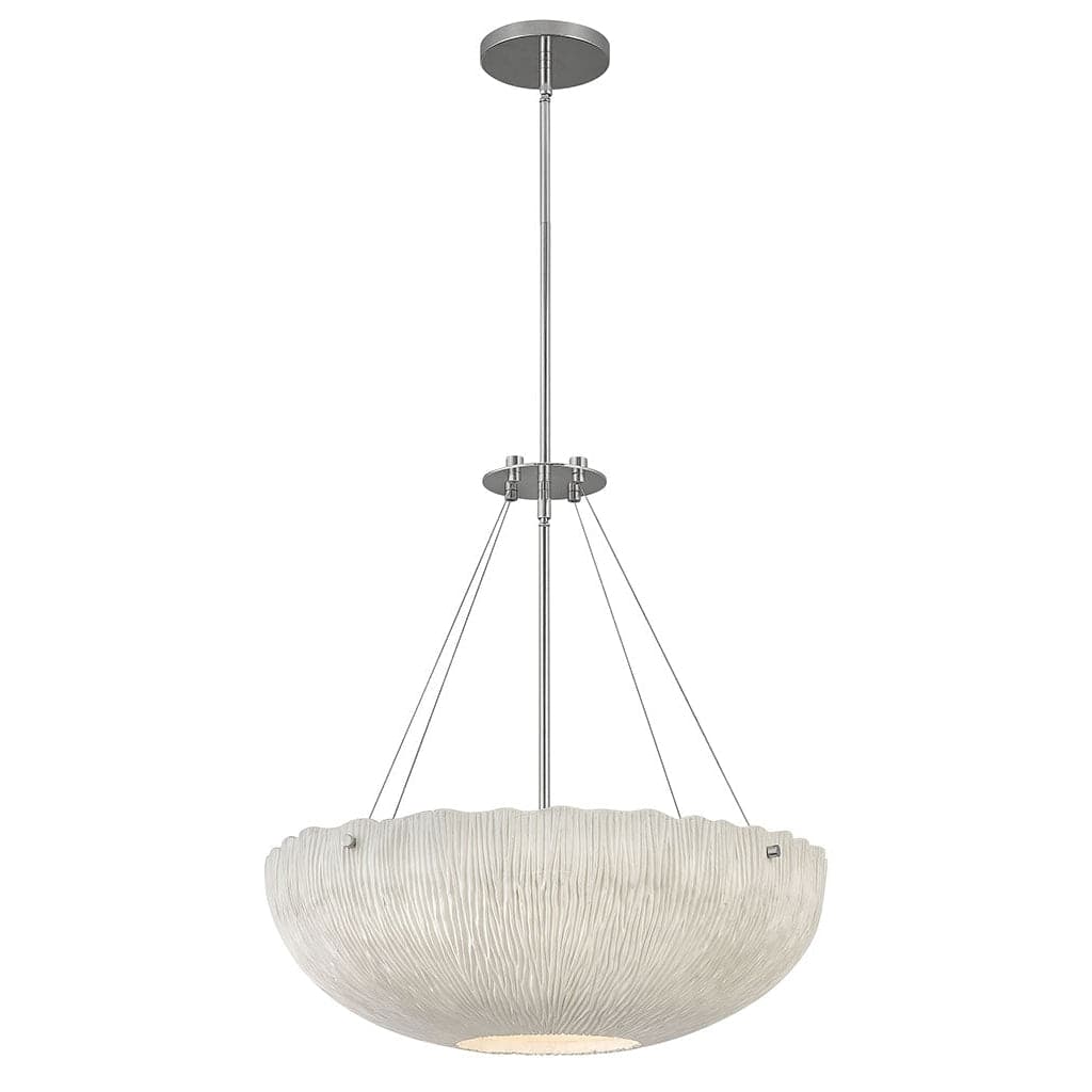 Chandelier Coral - Large Convertible Pendant-Hinkley Lighting-HINKLEY-43208SHW-Chandeliers-1-France and Son