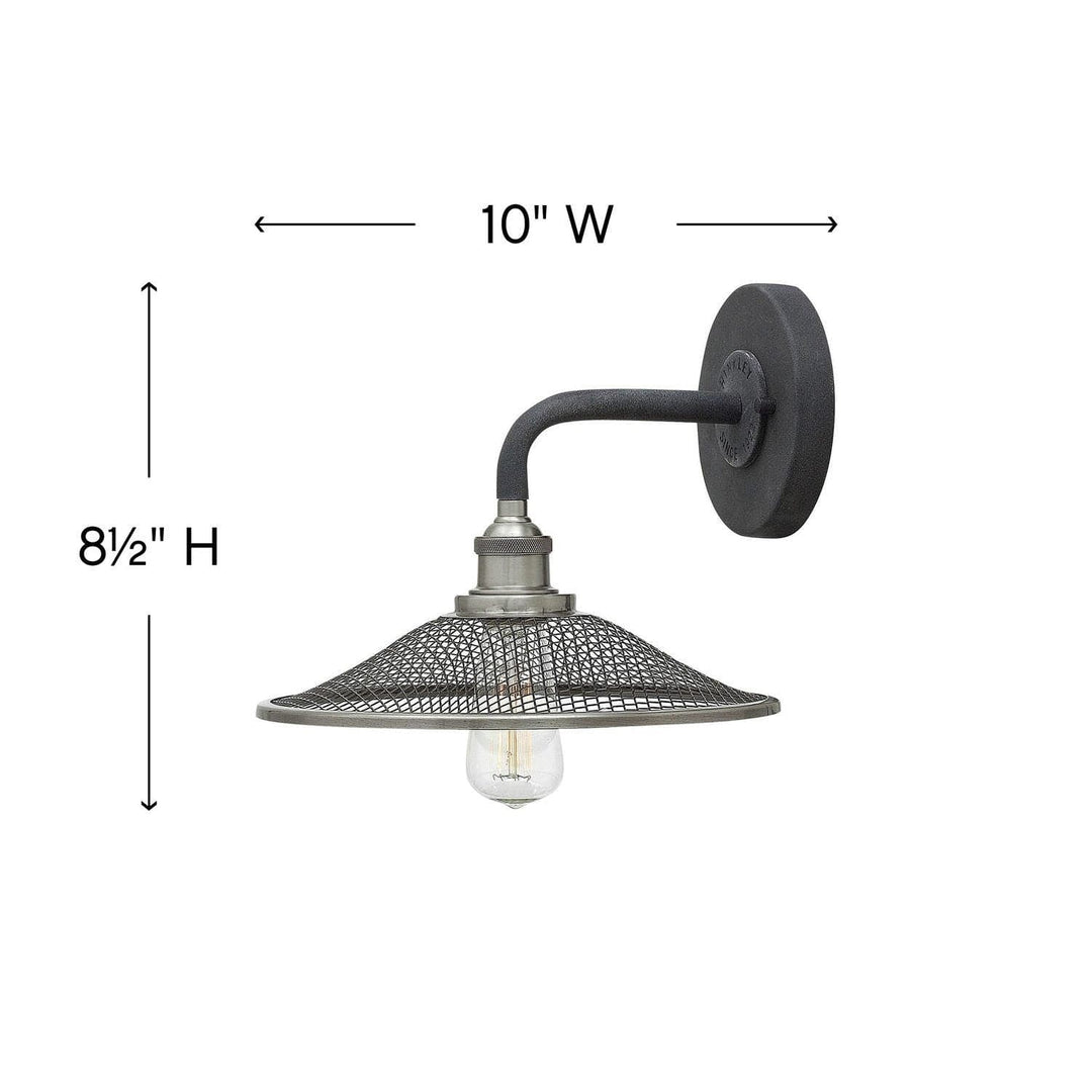 Rigby - Single Light Sconce-Hinkley Lighting-HINKLEY-4360DZ-Wall Sconces-3-France and Son