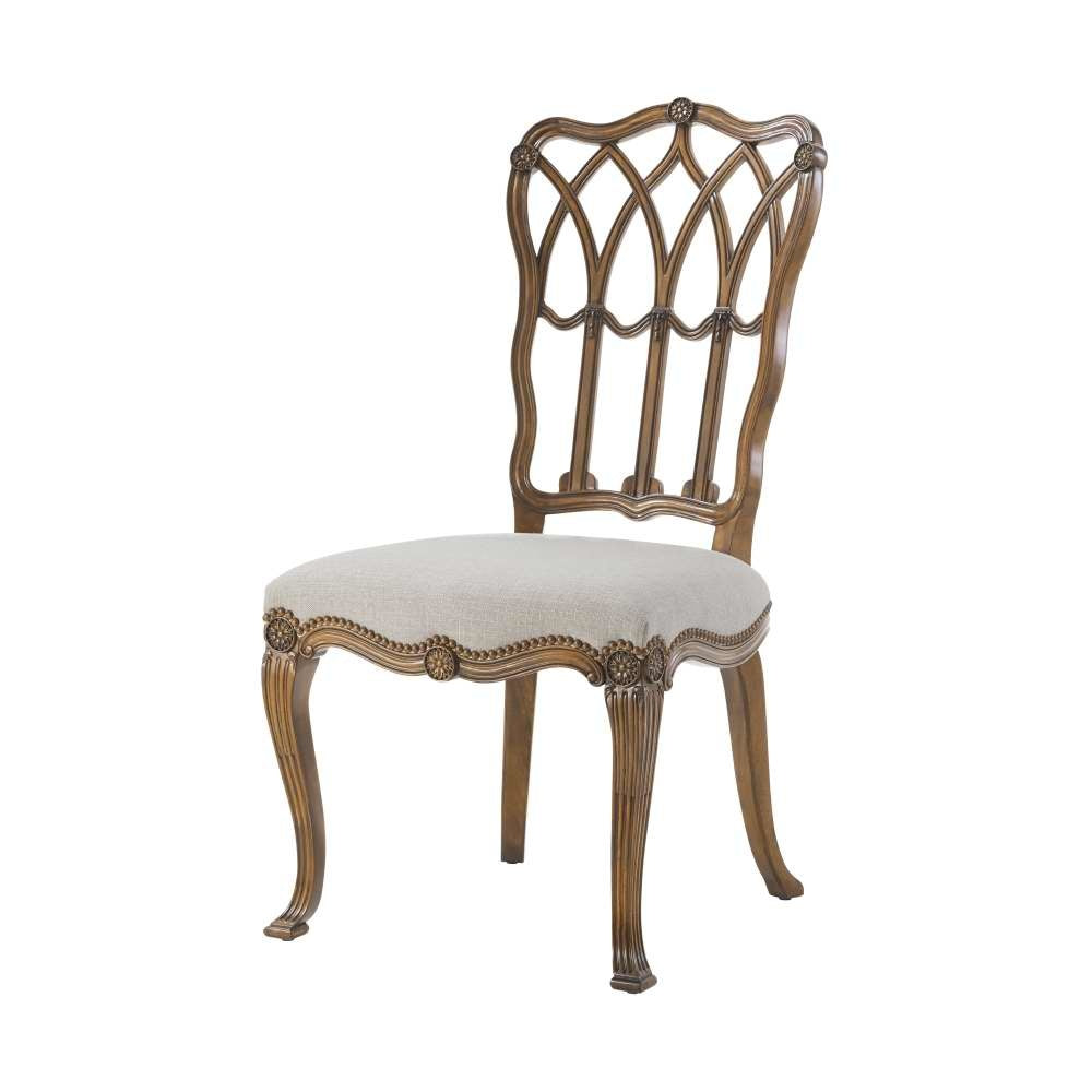 The Apex Dining Side Chair-Theodore Alexander-THEO-SC40006.1BFH-Dining Chairs-1-France and Son