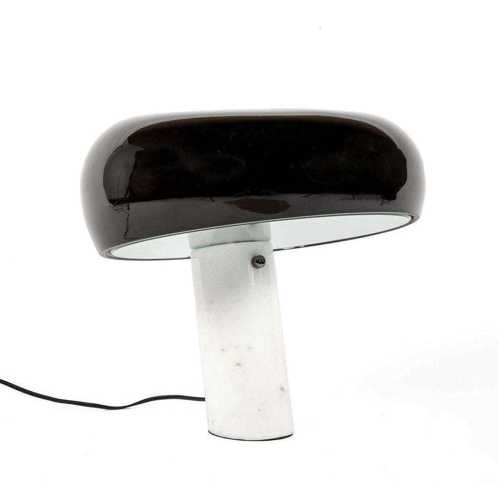 Mid-Century Modern Reproduction Snoopy Table Lamp Inspired by Achille Castiglioni