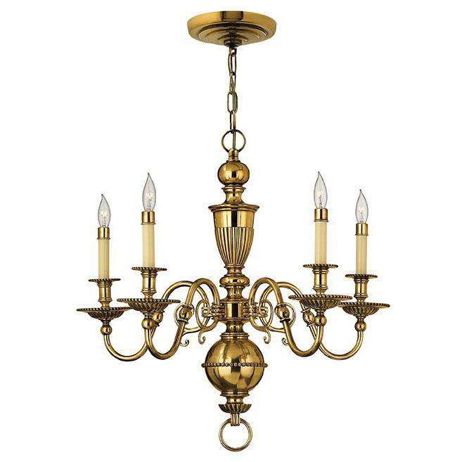 Cambridge Chandelier Burnished Brass-Hinkley Lighting-HINKLEY-4415BB-Chandeliers-1-France and Son
