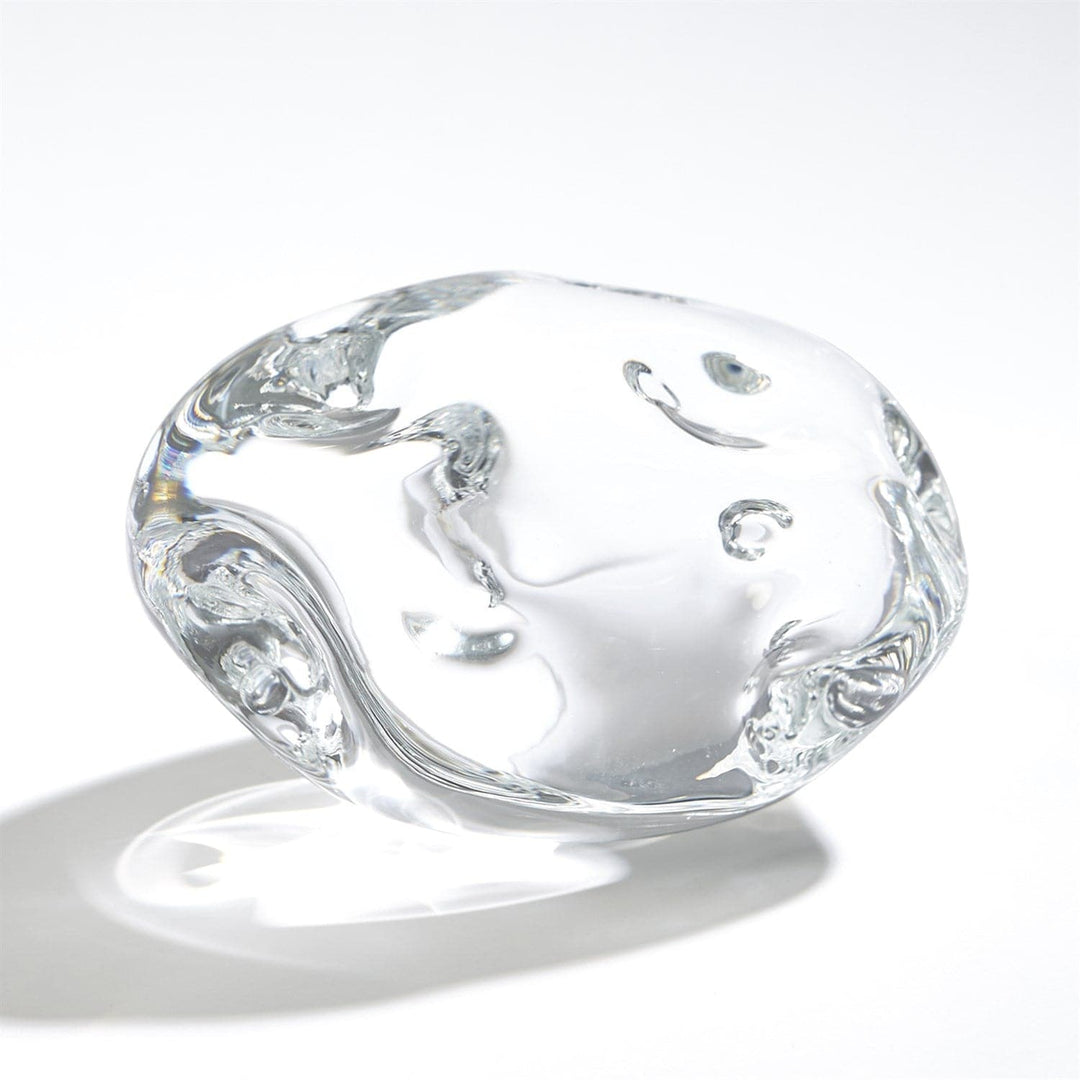 Dimple Paperweight-Global Views-GVSA-6.60543-Decorative ObjectsClear-Large-1-France and Son