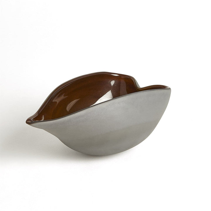 Frosted Grey w/Amber Casing-Global Views-GVSA-8.82936-VasesBowl-Small-7-France and Son