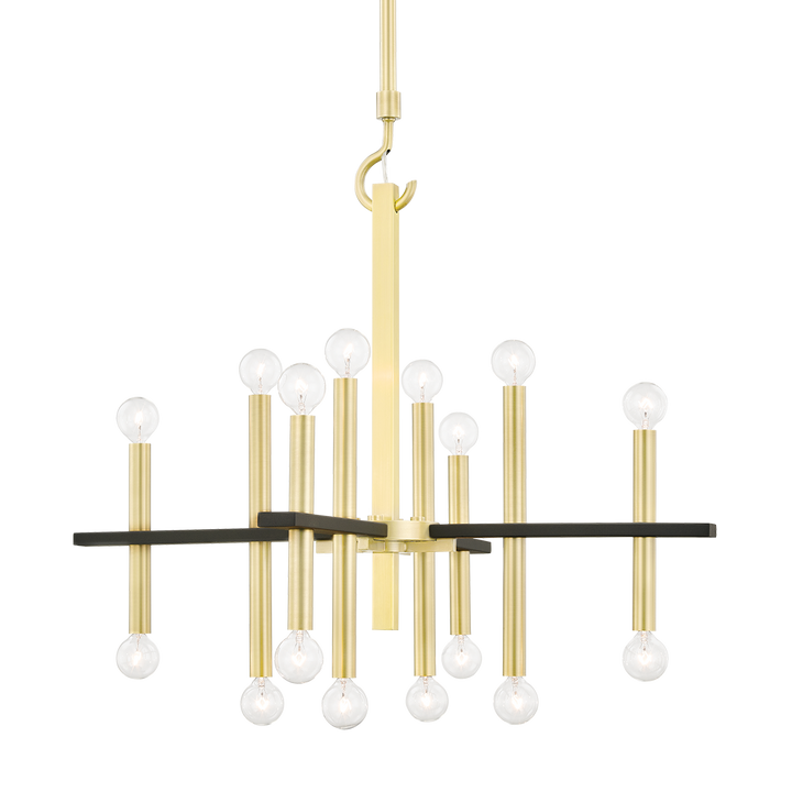 Colette 16 Light Chandelier-Mitzi-HVL-H296816-AGB/BK-ChandeliersAged Brass-1-France and Son