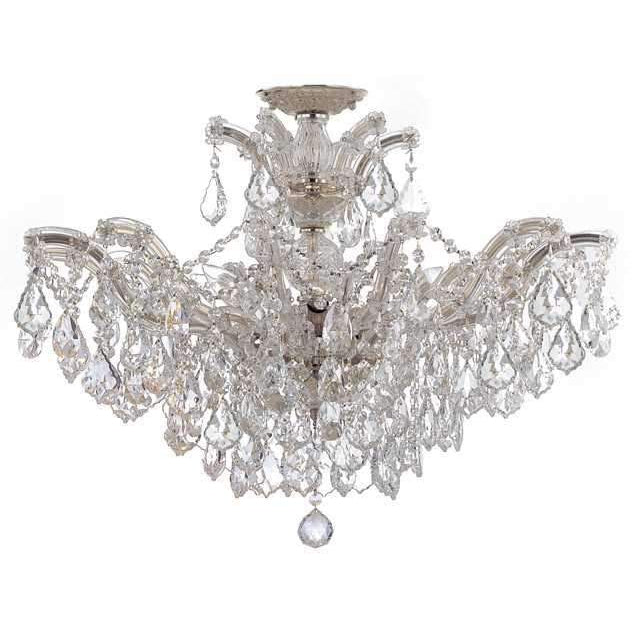 Maria Theresa 6 Light Semi-Flush-Crystorama Lighting Company-CRYSTO-4439-CH-CL-MWP_CEILING-Flush MountsChrome-Clear Crystal-1-France and Son
