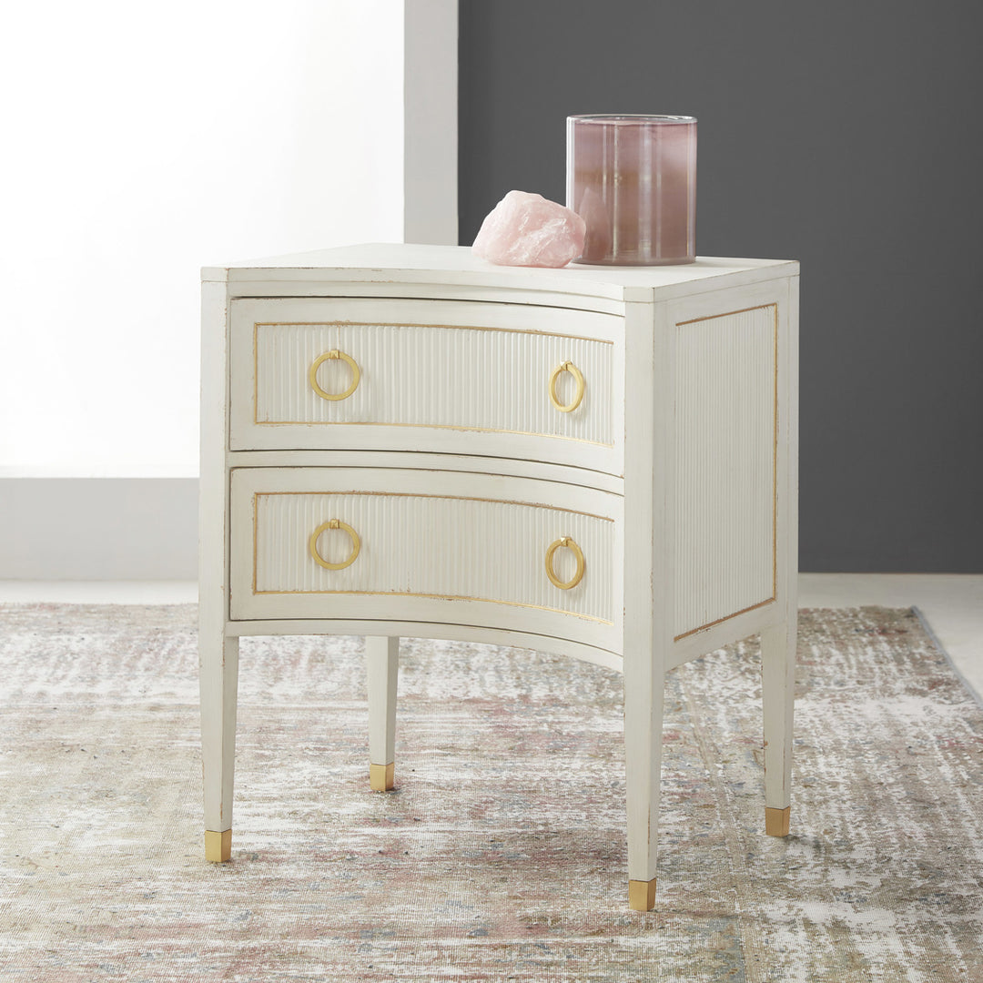 Swedish Reeded Nightstand-Modern History-MODERN-MH889F02-Nightstands-1-France and Son