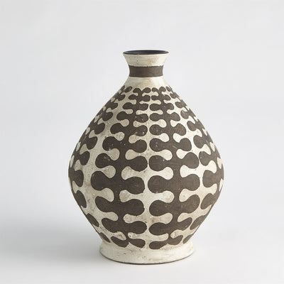 Interlock Round Vase-Global Views-GVSA-7.30167-Vases-1-France and Son