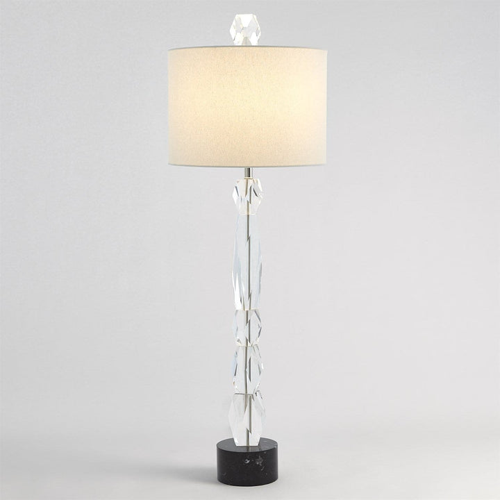 Facette Lamp-Global Views-GVSA-RT8.80004-Table LampsBlack Marble Base-4-France and Son