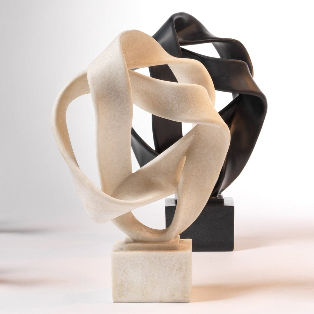 Intertwined Object on Stand - Black-Jamie Young-JAMIEYO-7INTE-OBBK-Decorative Objects-3-France and Son