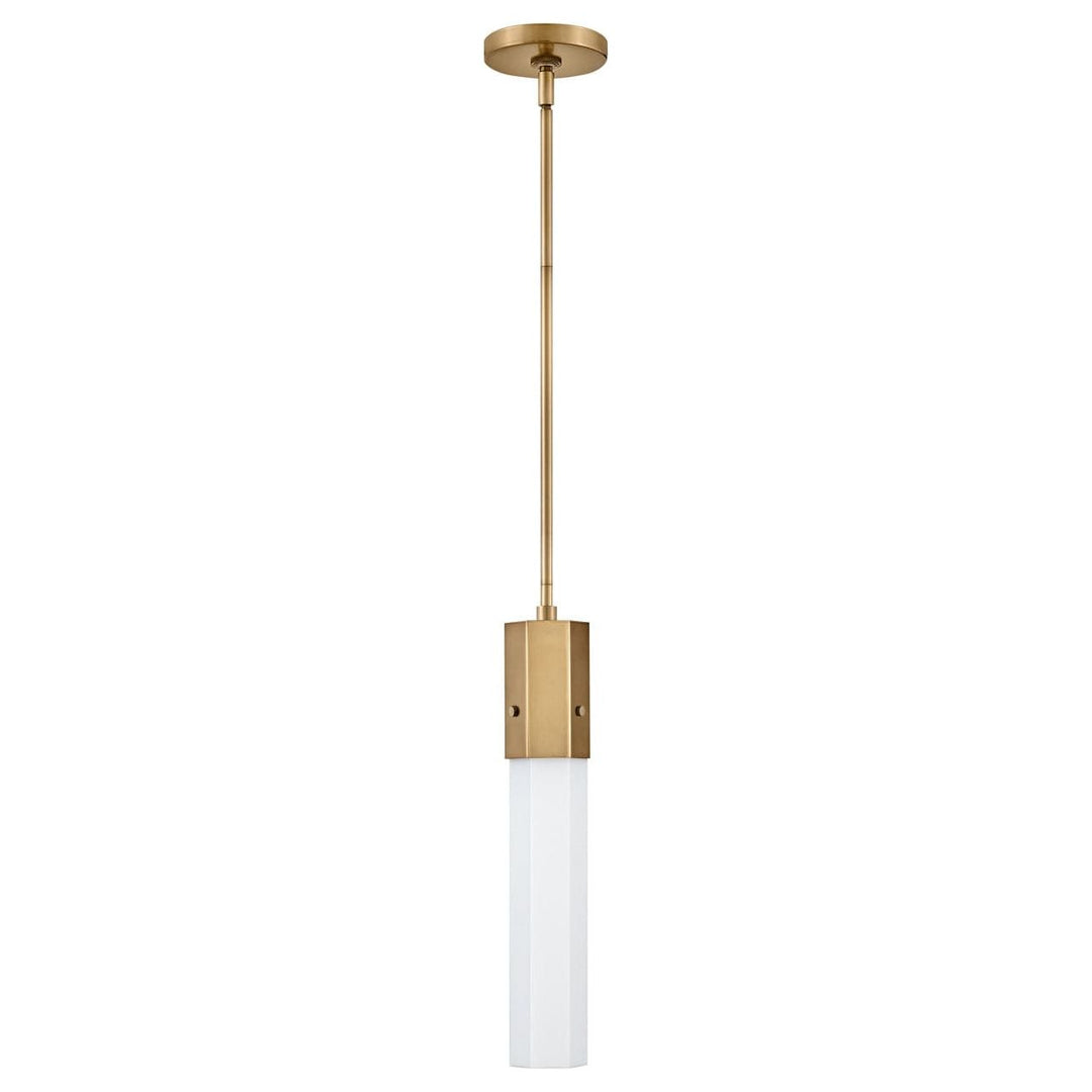 Pendant Facet - Extra Small Pendant-Hinkley Lighting-HINKLEY-45037HB-PendantsHeritage Brass-2-France and Son