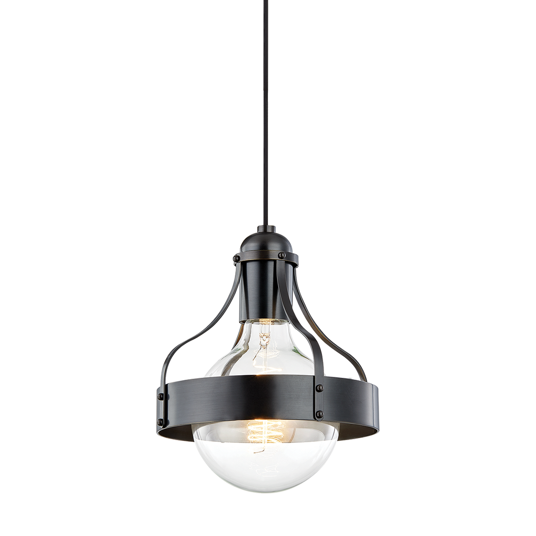 Violet 1 Light Pendant-Mitzi-HVL-H271701-OB-PendantsOld Bronze-2-France and Son