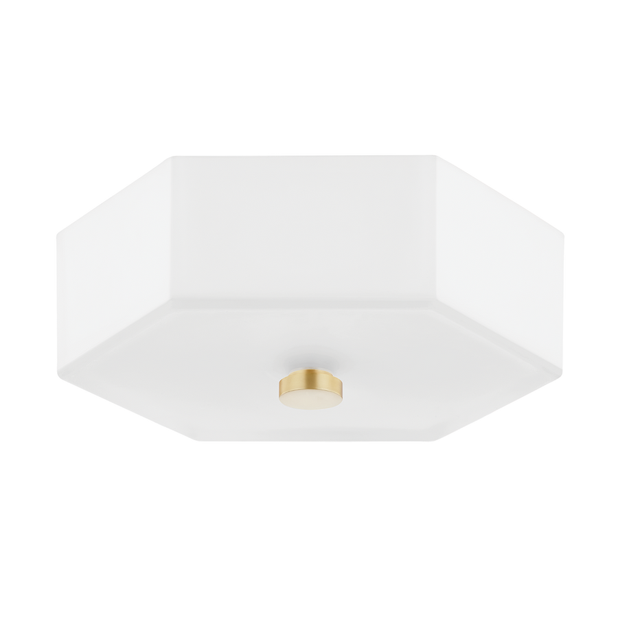 Lizzie 2 Light Flush Mount-Mitzi-HVL-H462502-AGB/PN-Flush Mounts-1-France and Son